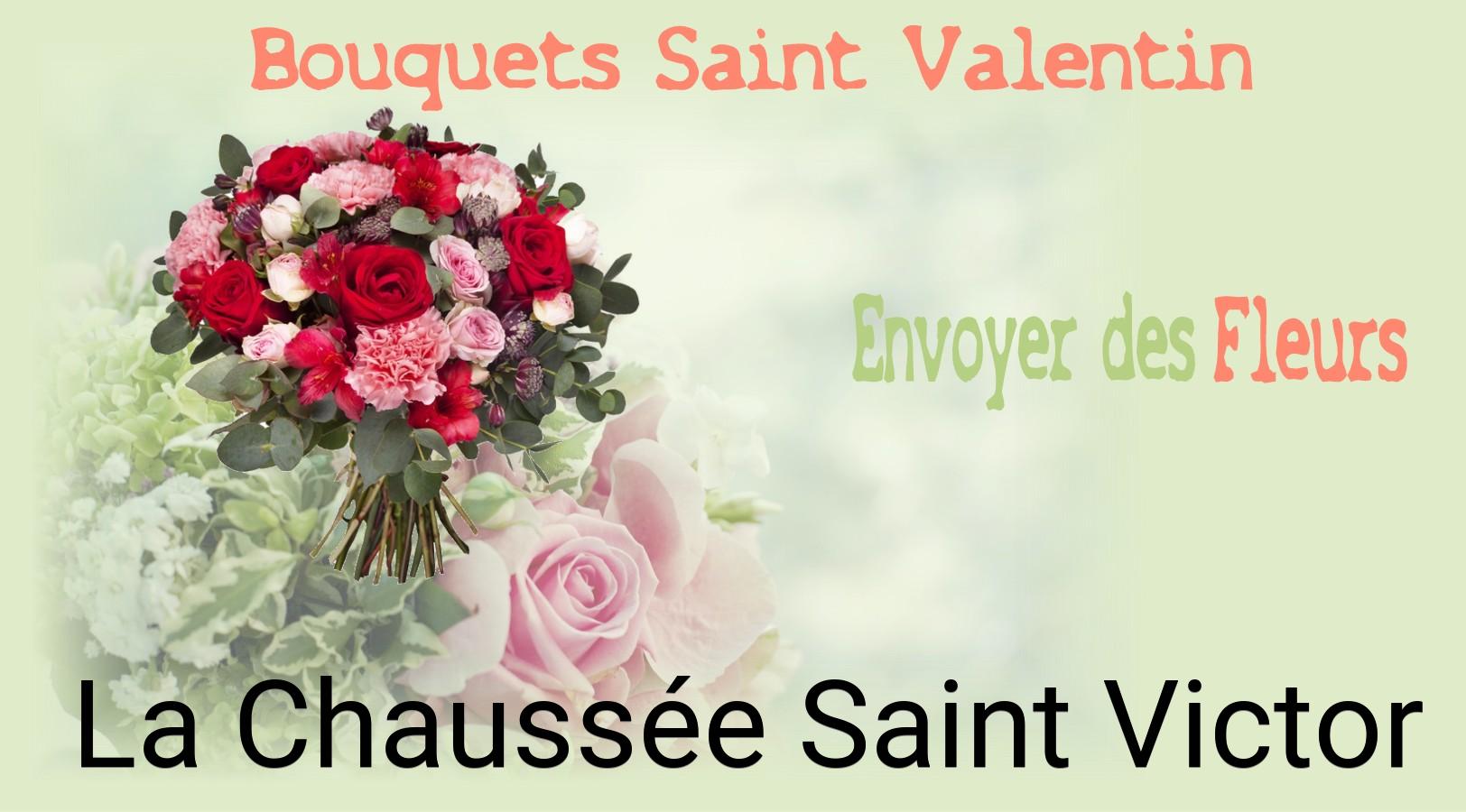 Roses de Saint-Valentin livrées à La Chaussée-Saint-Victor